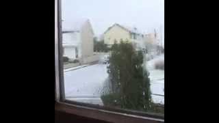 SNOWING IN SLIGO!!! 13 01 2015