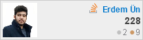 profile for Erdem Ün at Stack Overflow, Q&A for professional and enthusiast programmers