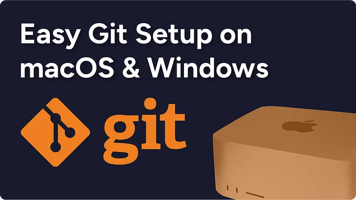 How to install git on windows and mac