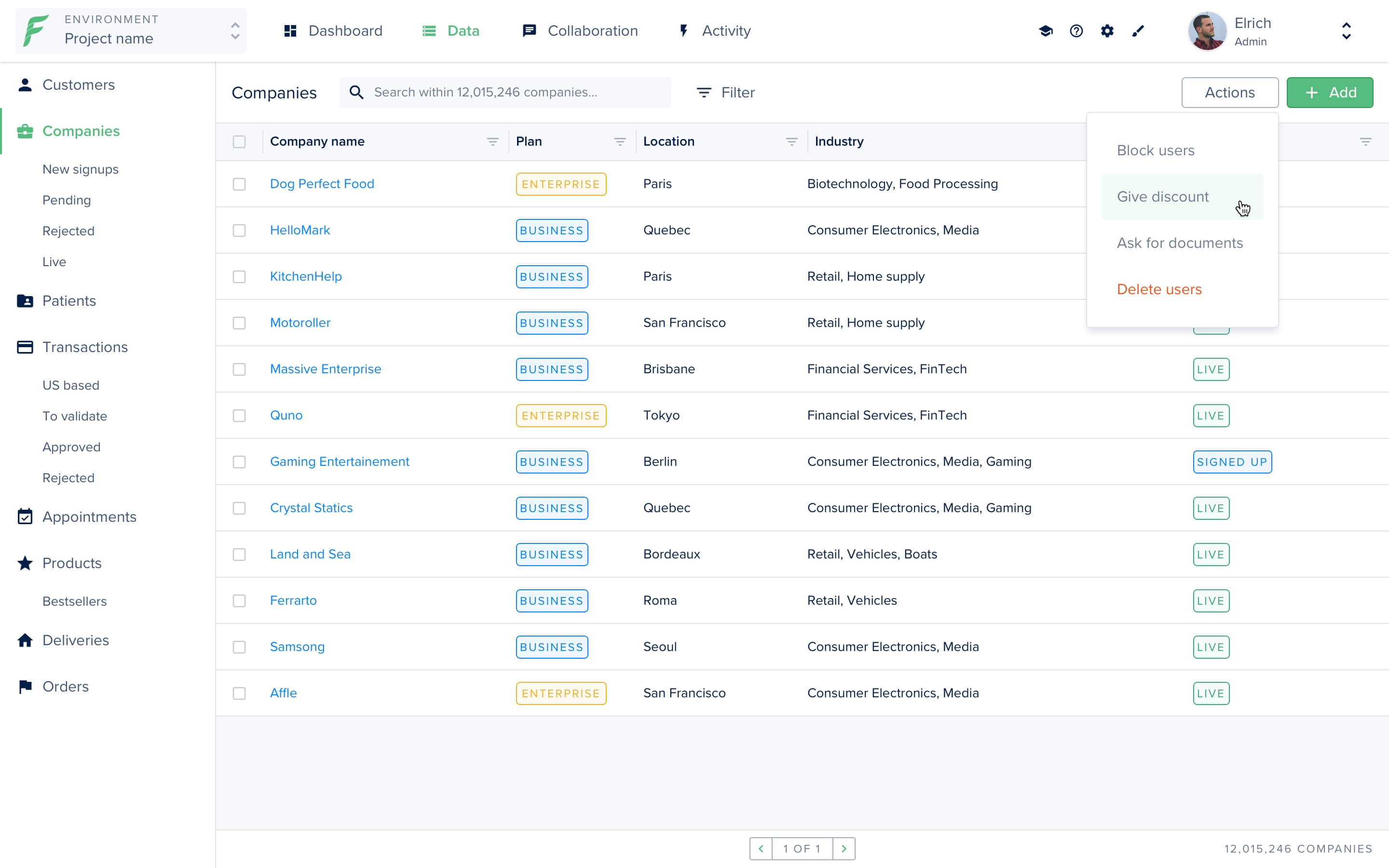 Sorting and Pagination