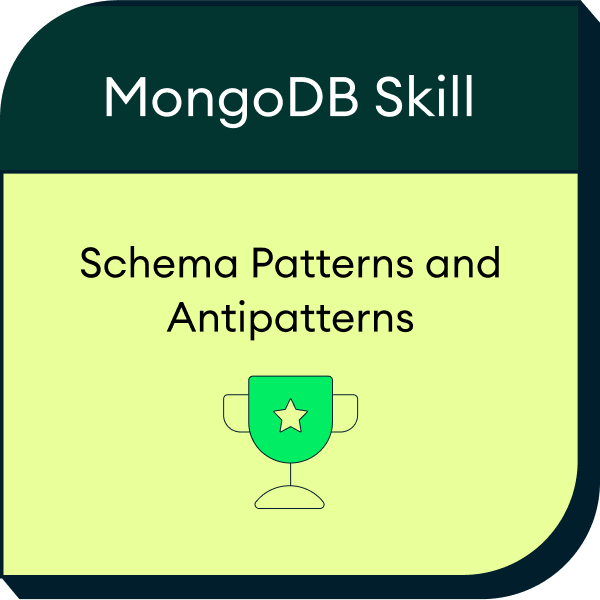 MongoDB Schema Design Patterns and Antipatterns Skill Badge