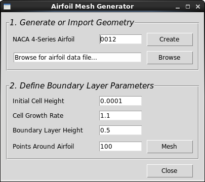 AirfoilMeshGUI