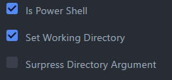 Is PowerShell Option