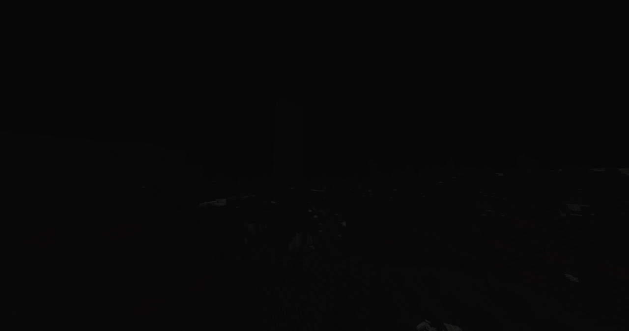 Void Ash dunes with strange Monoliths built with an ancient black rock and strange red eyes all over