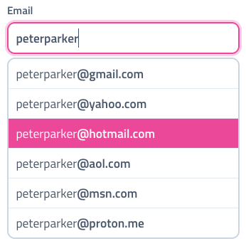 @smastrom/react-email-autocomplete