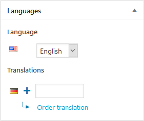 Order translation