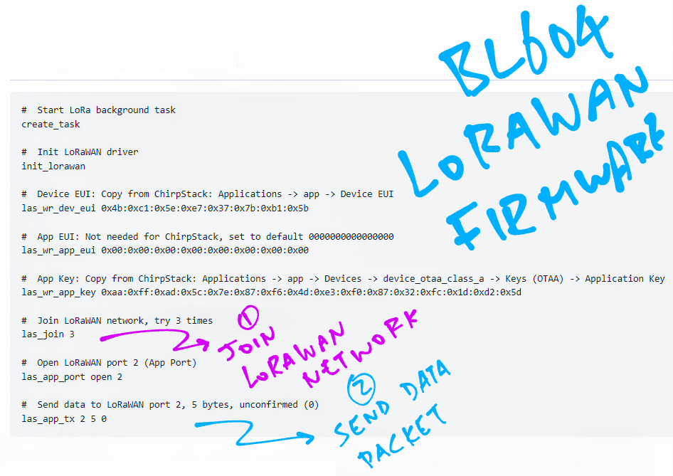 LoRaWAN Commands