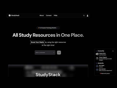 StudyStack Demo