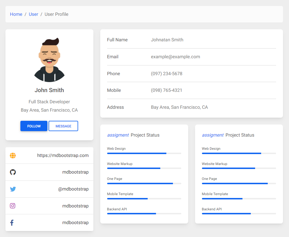 React Profiles