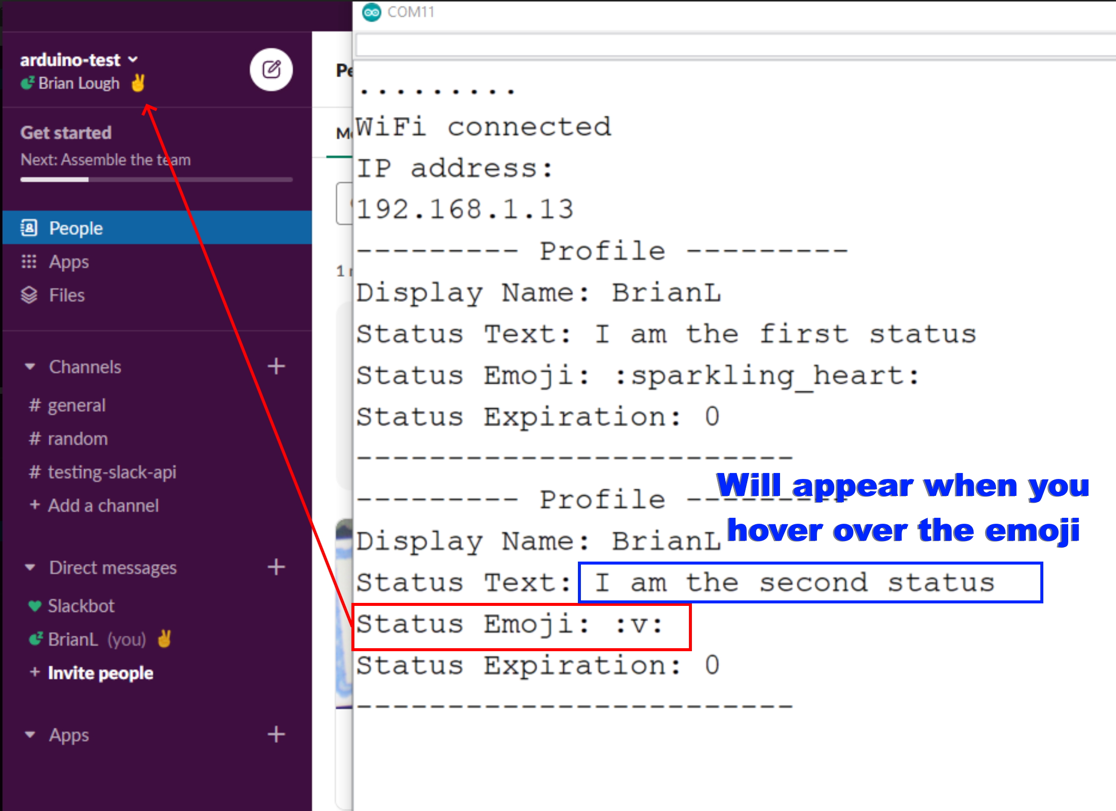 GitHub - witnessmenow/arduino-slack-api: An arduino library to wrap the ...