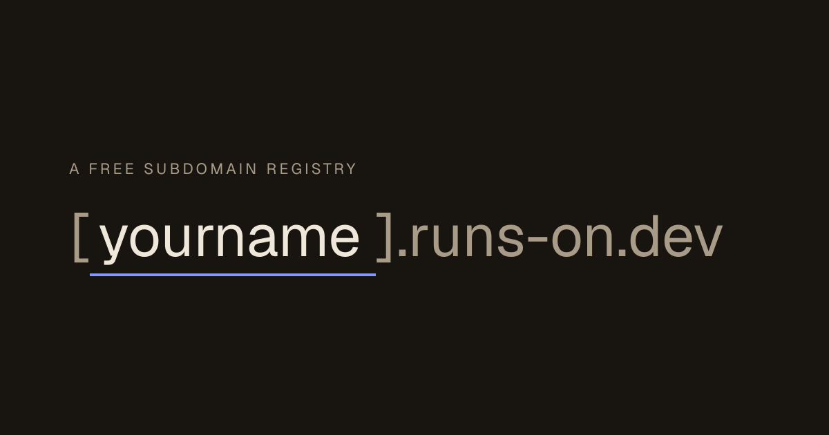 runs-on.dev