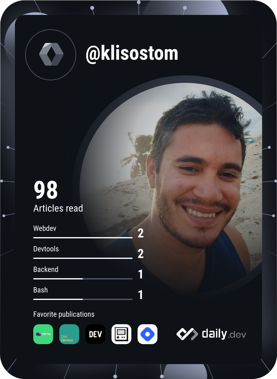 Klisostom's Dev Card