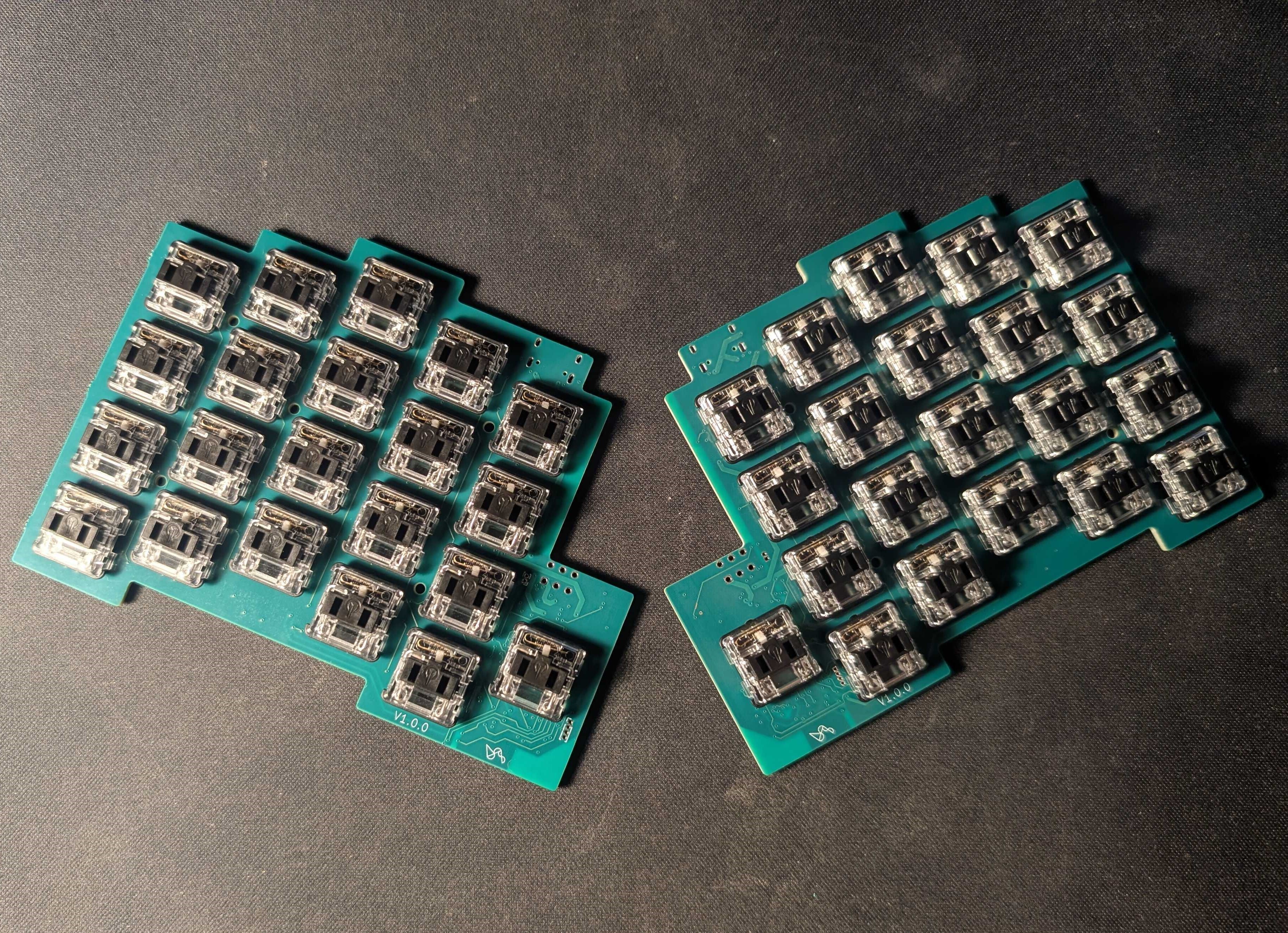 pcb with switches