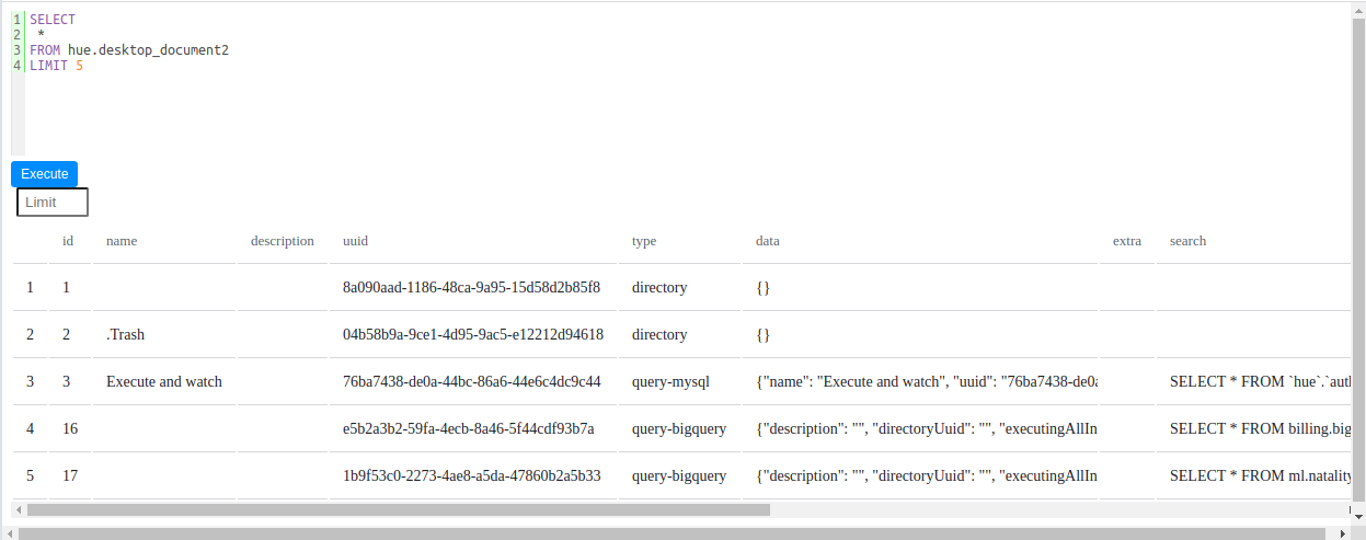 "SQL Scratchpad"