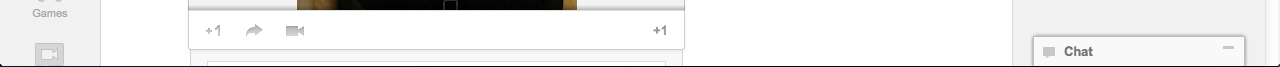 Google plus chat tab