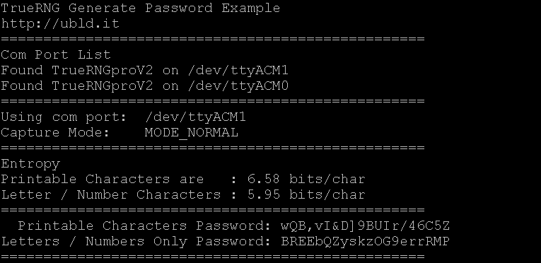 truerng_generate_password.py Output