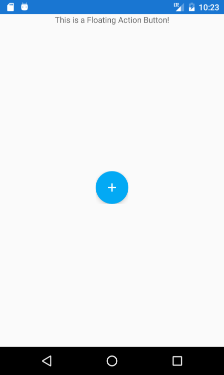 Android Floating Action Button