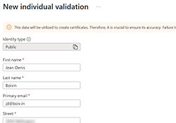 Fill form