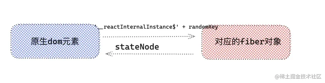 dom fiber 两者关系图