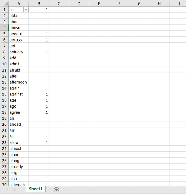 excel screenshot 2