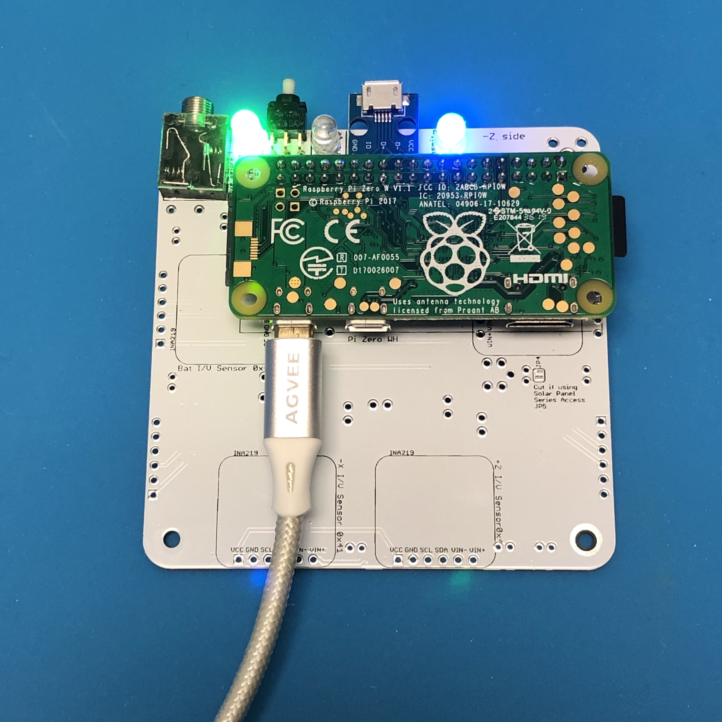 Blue LED Test