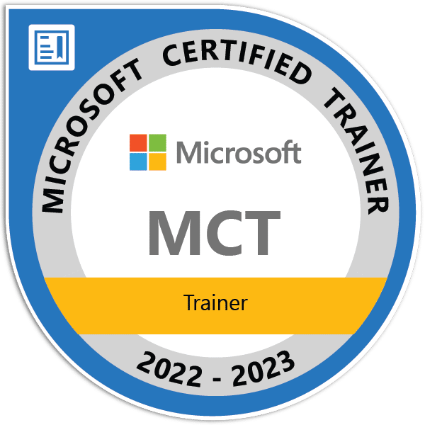 Bjoern Peters - Certification - MCT - Microsoft Certified Trainer 2020-2024