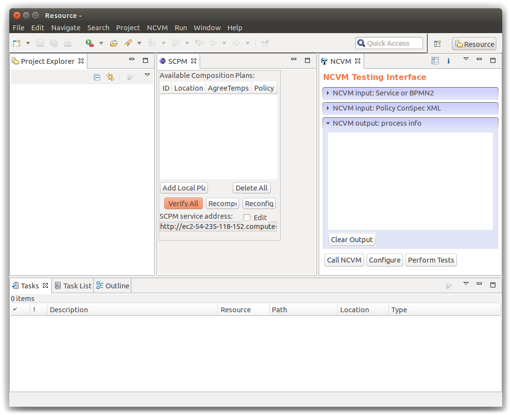 The SCPM and NCVM user interface plugins.