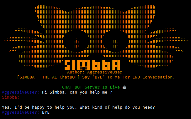 Chat With SIMBBA