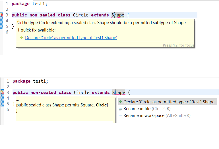 add subtype to permitted types of supertype