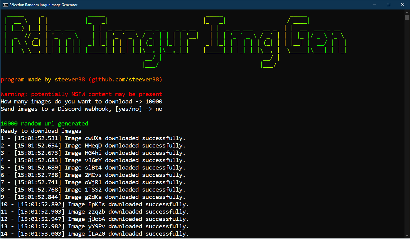GitHub - steever38/Random-Imgur-Image-Generator: A Python program that ...