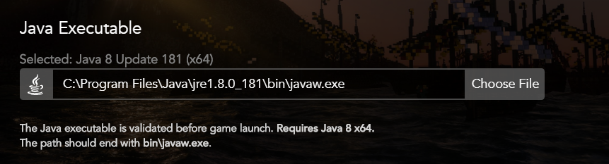 Java Executable