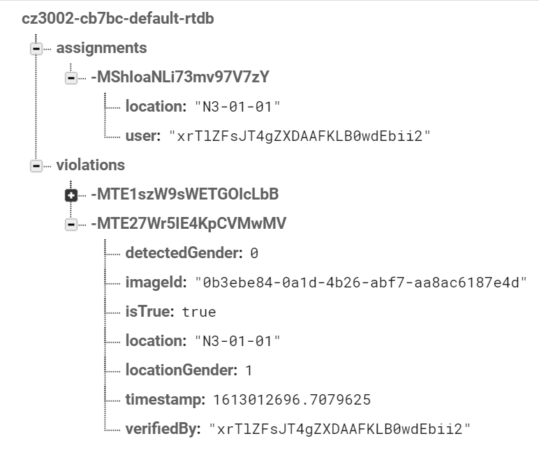 Firebase RTD Example