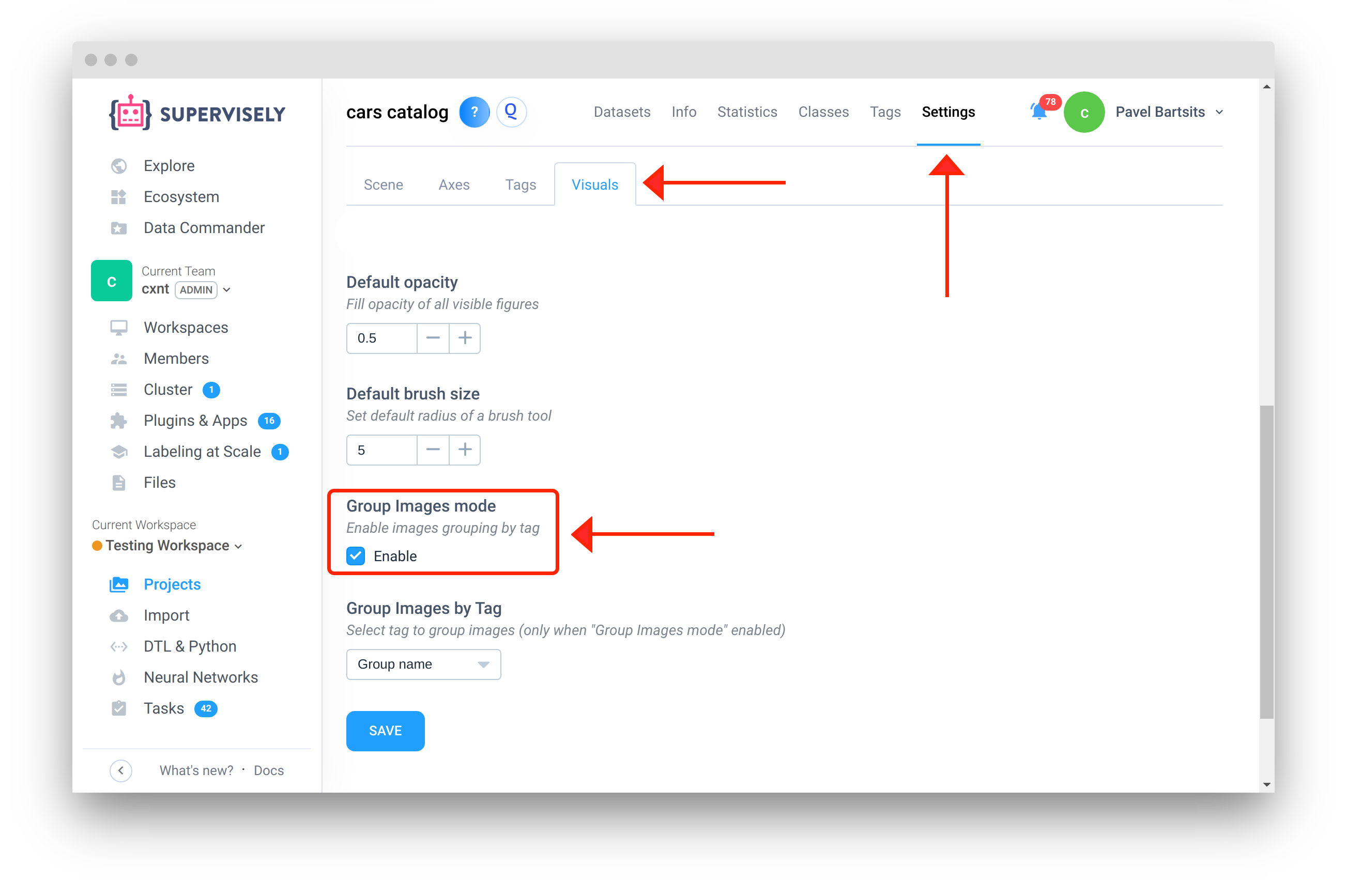 Disable multi-view mode in project settings