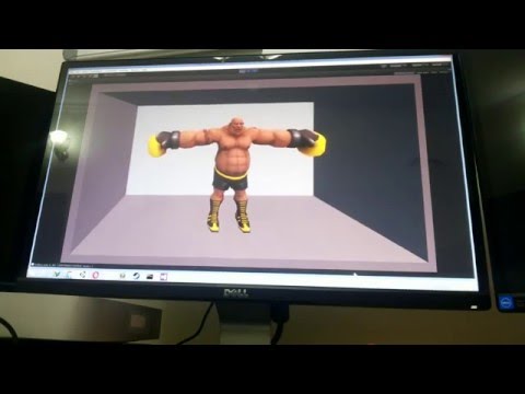 Kinect V2 Holographic effect with Head Tracking in Unity3D 