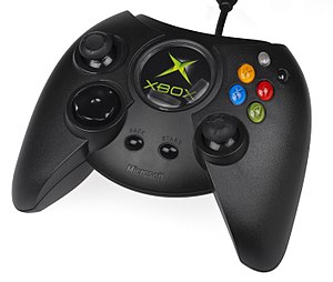 original Xbox controller with 6 face buttons