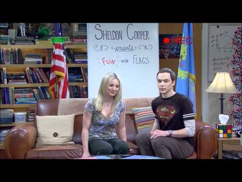 Sheldon Cooper Fun With Flags