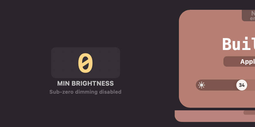 builtin min brightness zero disables sub-zero dimming