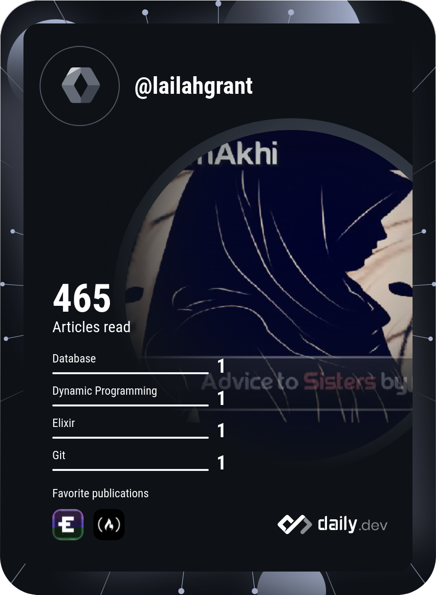 Lailah Grant's Dev Card