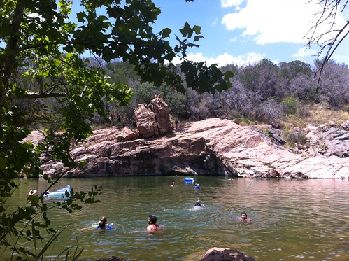 Cliff Jumping at Inks Lake State Park