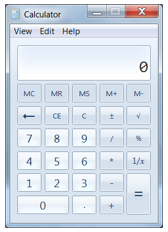 Windos calculator