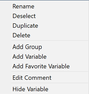RightClickVariableOptions