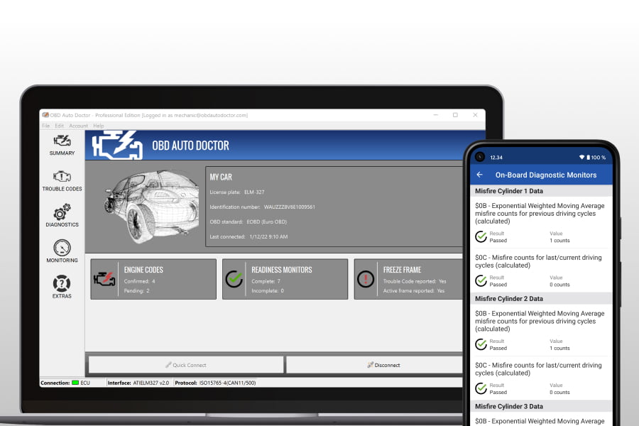 🚘 OBD Auto Doctor – Professional OBD2 Diagnostic Software · GitHub