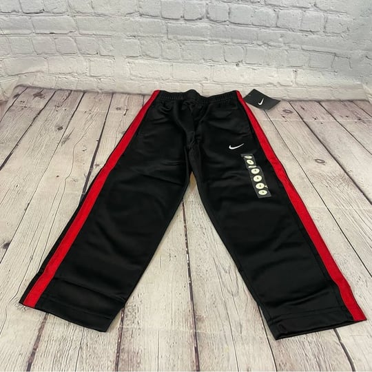 nike-bottoms-nike-black-and-red-striped-athletic-pants-color-black-red-size-4b-aud2014s-closet-1