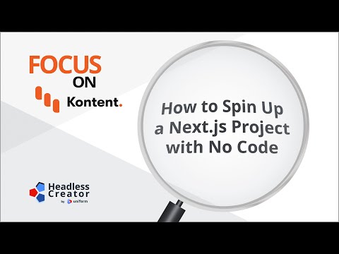 How to Spin Up a Next.js Project with No Code