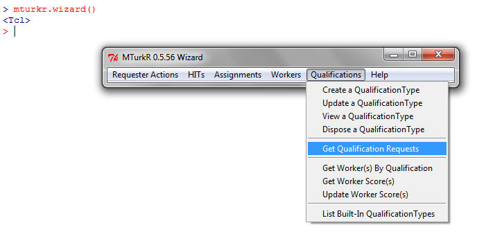 MTurkR Wizard