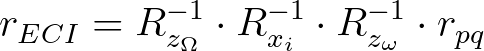 Coordinate Transformations Formula