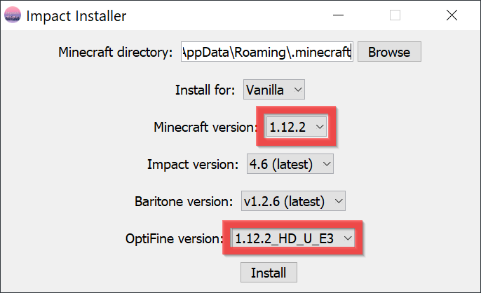 Example installer