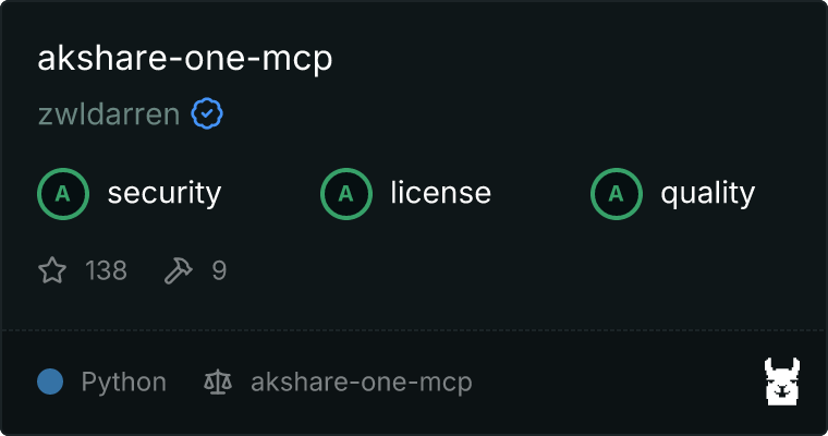 akshare-one-mcp MCP server