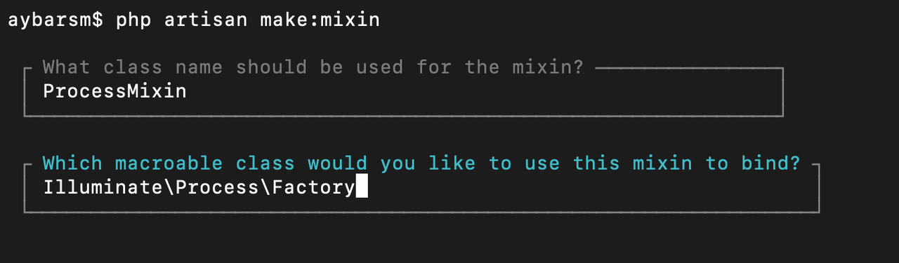 Make Mixin Command - Bind Manual