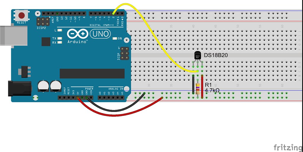 Dallas sensor connections